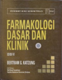 Image of Farmakologi dasar dan klinik Edisi VI