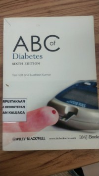 Image of ABC of Diabetes sixth edition