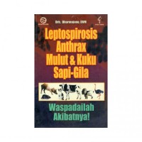 Image of Leptospirosis anthrax mulut dan kuku sapi gila