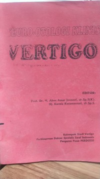 Image of Neuro-Otologi Klinis Vertigo